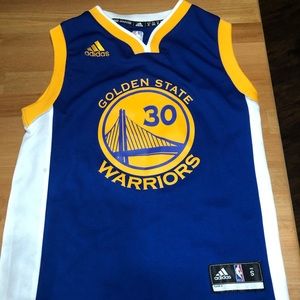 Adidas Steph Curry Golden State Jersey kids S